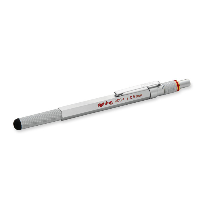 Ołówek automatyczny Rotring RO800+ 0.5mm srebrny